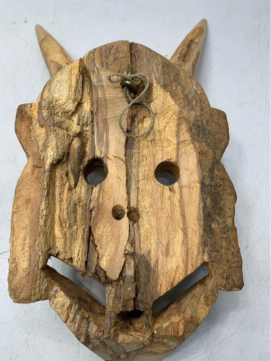 匠*様 般若　お面　木製　正昭　？　ヴィンテージ　レトロ 匠*様 般若 お面 木製 正昭 ？ ヴィンテージ レトロ 匠*様 般若 お面