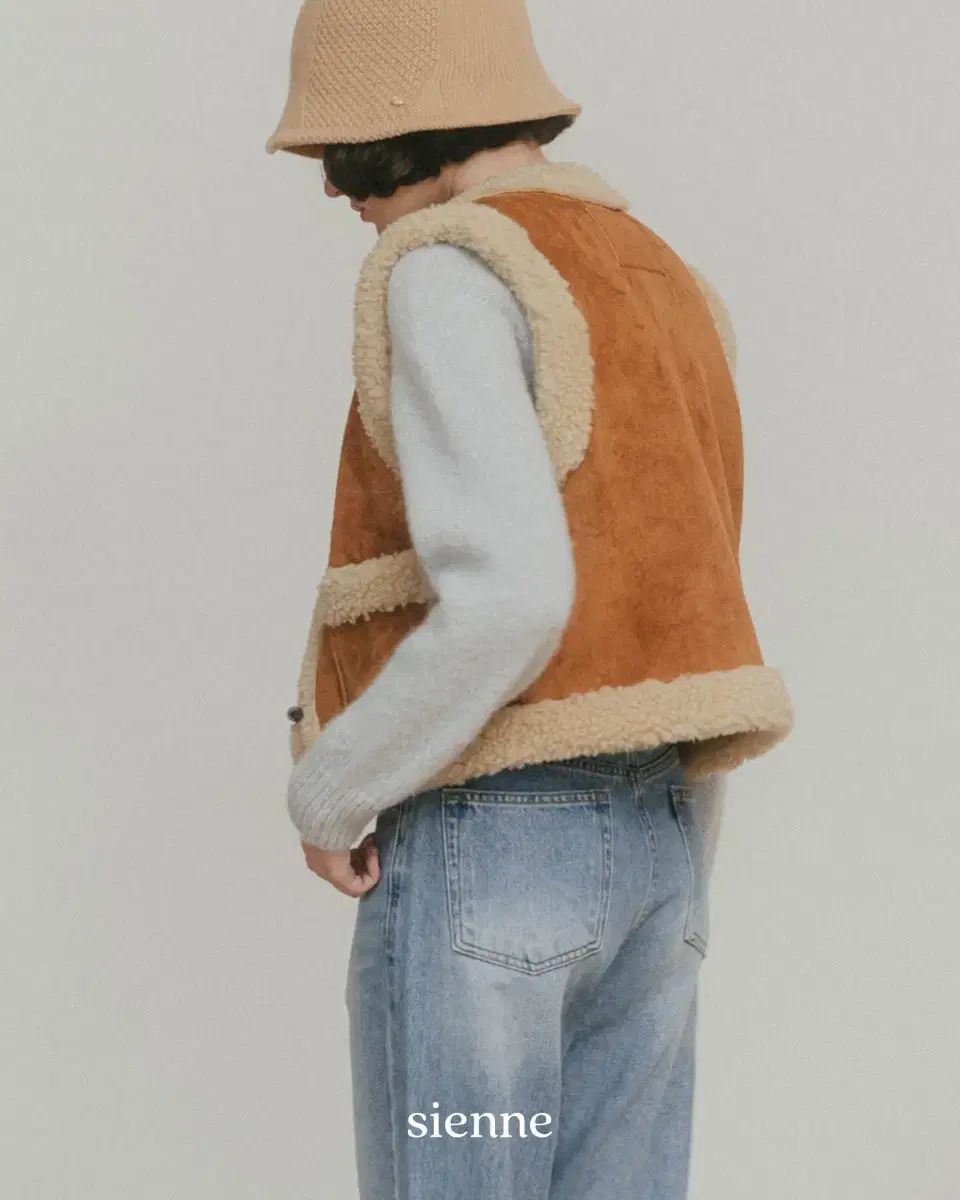  シエンヌ カンボン Shearling ベスト ベスト ジレ ベスト ジレ ビスチェ