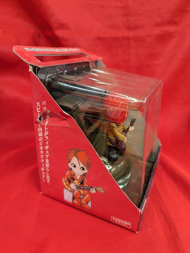 バンプレスト hideスピーカーフィギュア ギター黒/hideスピーカー