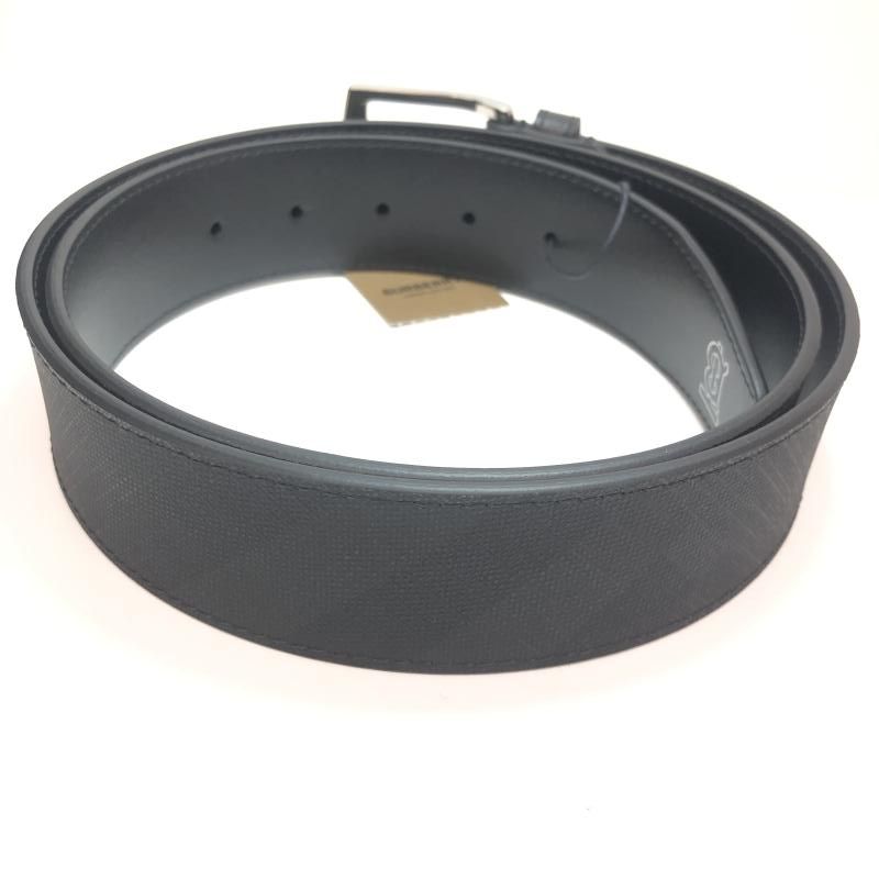 レザーベルト 100 チャコール ブラック 8015578 バーバリー 66