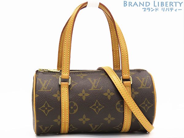 美品】ルイヴィトン LOUIS VUITTON モノグラム ミニパピヨン 19 2WAY