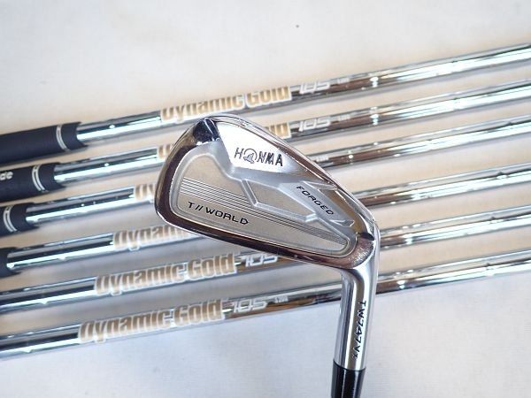 ホンマ ツアーワールド TW 747 Vx アイアン Dynamic G 105 リシャフト 7本 S 200