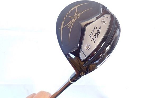 つるや アクセル ゴールド 5 フェアウェイウッド カーボン w 18度 R 高反発