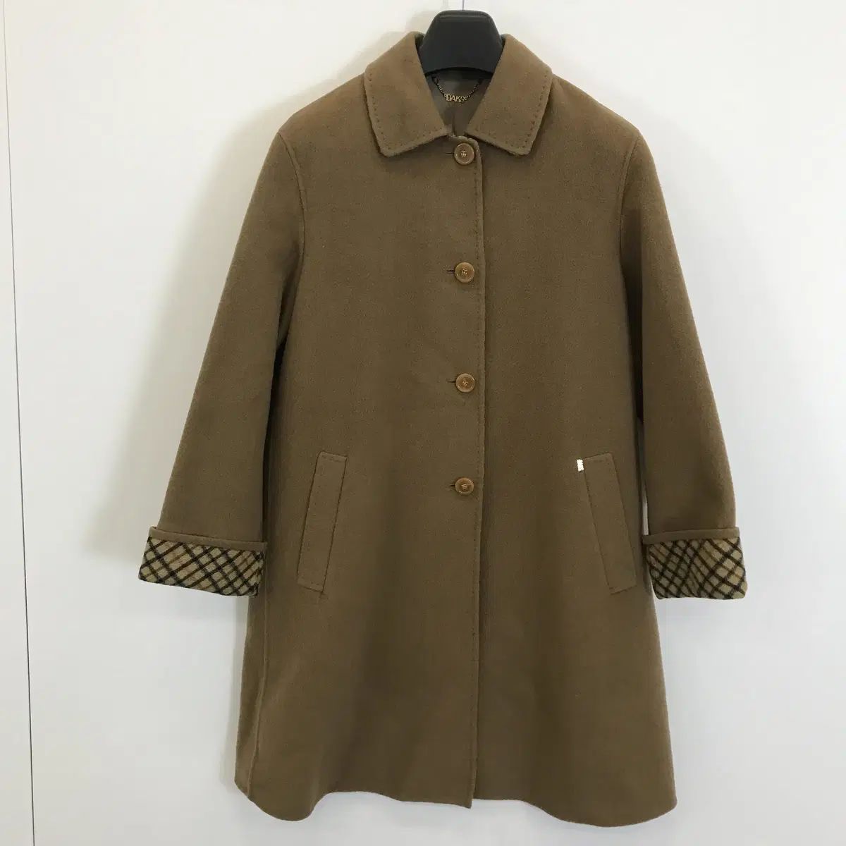 ダックス アウトレット DAKS カシミア ハンドメイド シングルコート