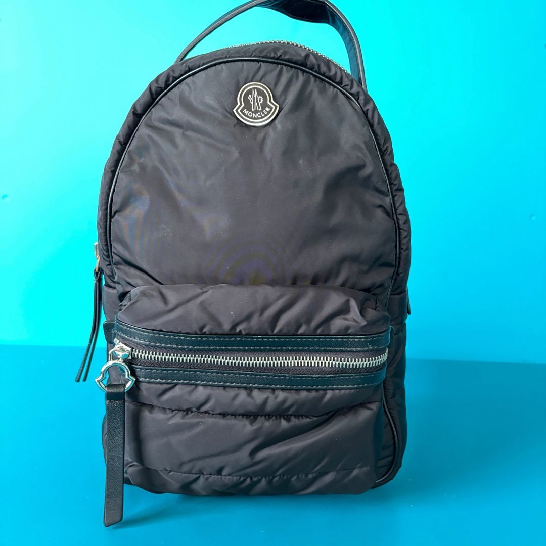 A15 モンクレール リュック NEW GEORGETTE 黒 キルティング - メルカリ