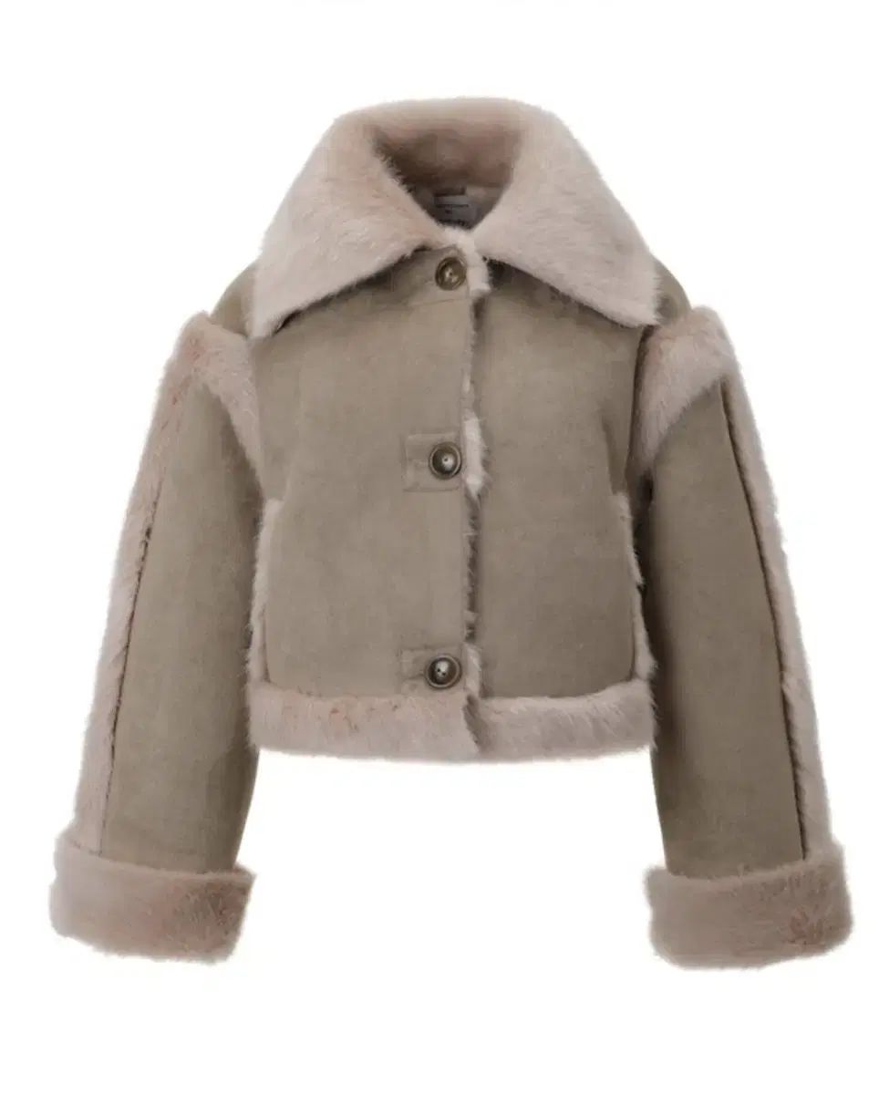 スリータイムズ 21 fw バニー ファー ムートン コート bunny fur coat