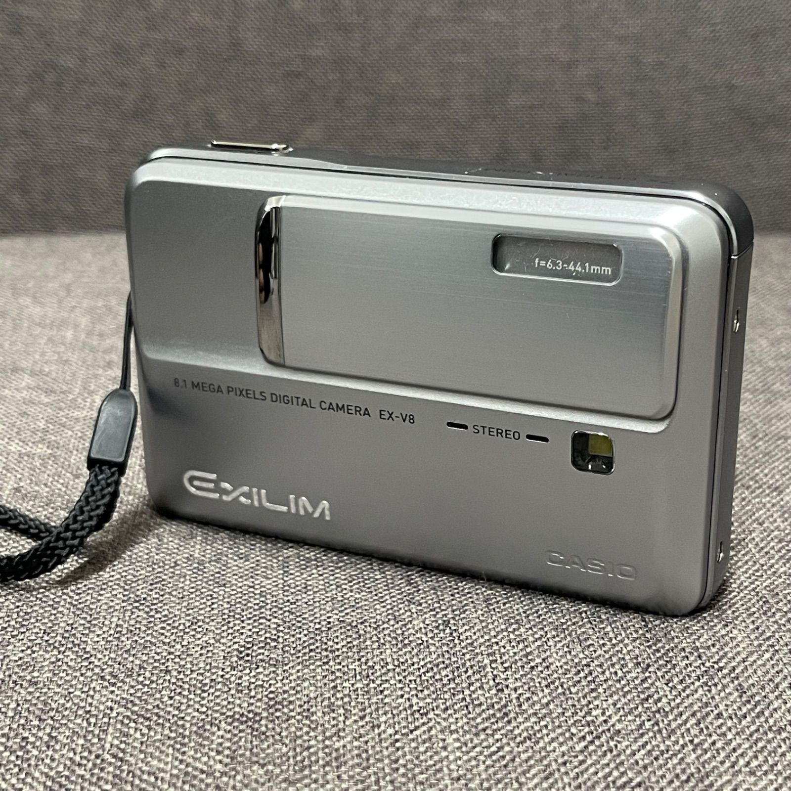 CASIO EXILIM EX-V8 デジタルカメラ 8.1 MEGA PIXELS f=6.3-44.1mm 1