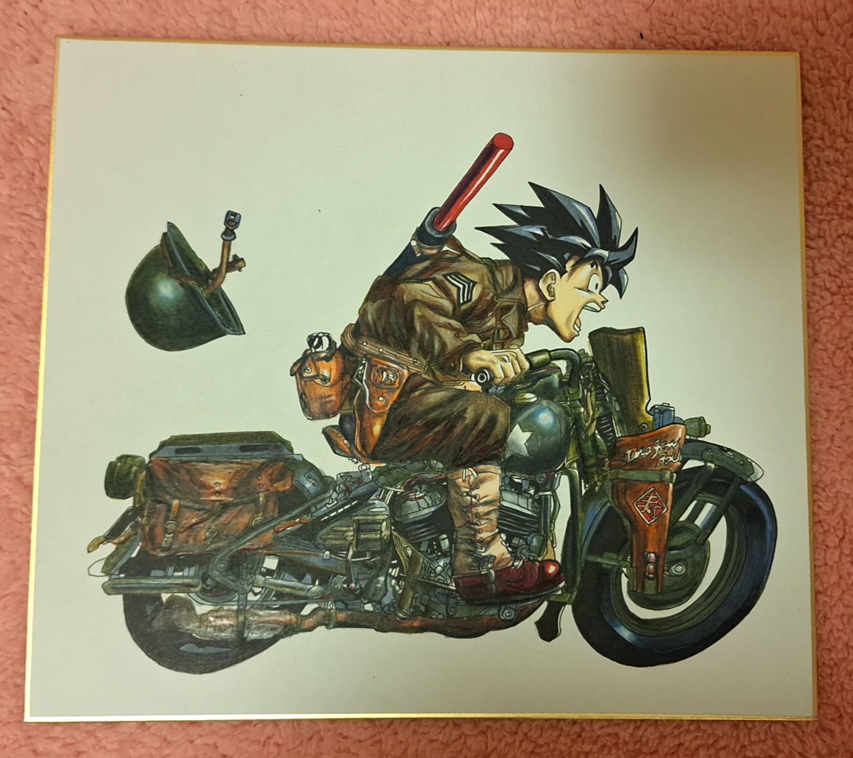 オーダー】大色紙 手描きイラスト｜似顔絵・キャラクター風・記念