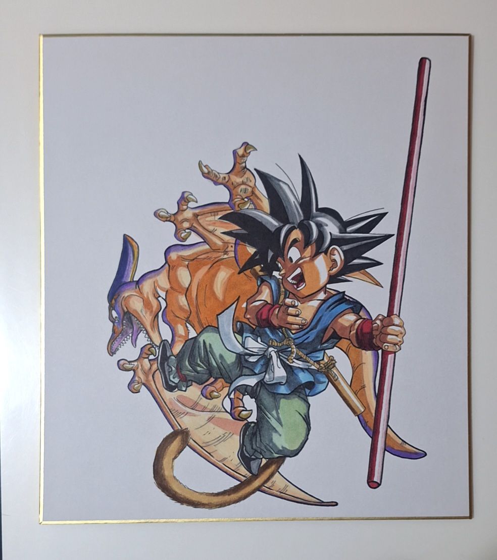 オーダー】大色紙 手描きイラスト｜似顔絵・キャラクター風・記念