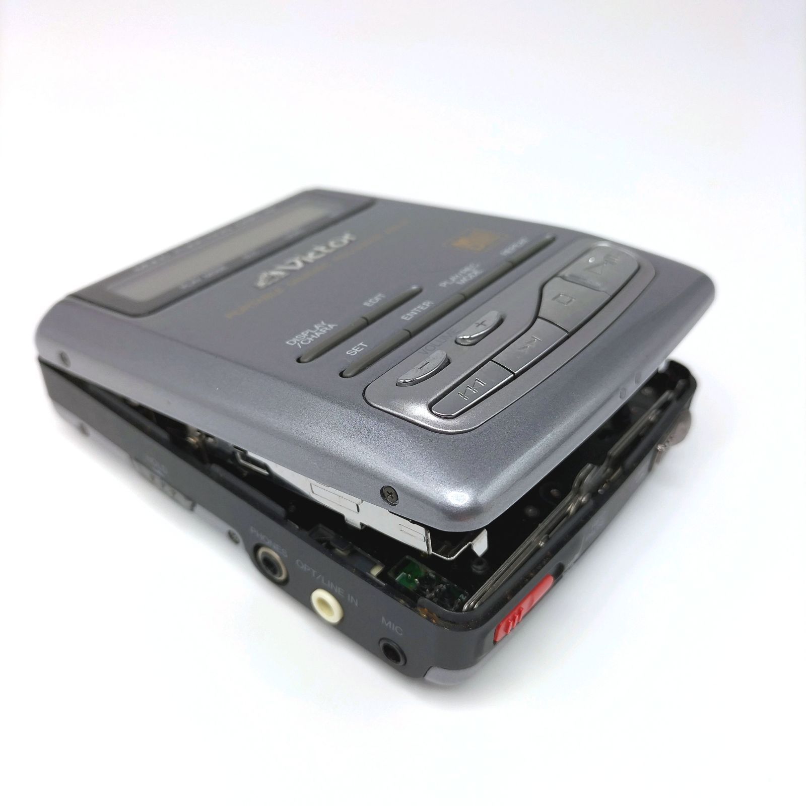 レア 美品】Victor XM-R1 ポータブルMDレコーダー 通電確認 ジャンク