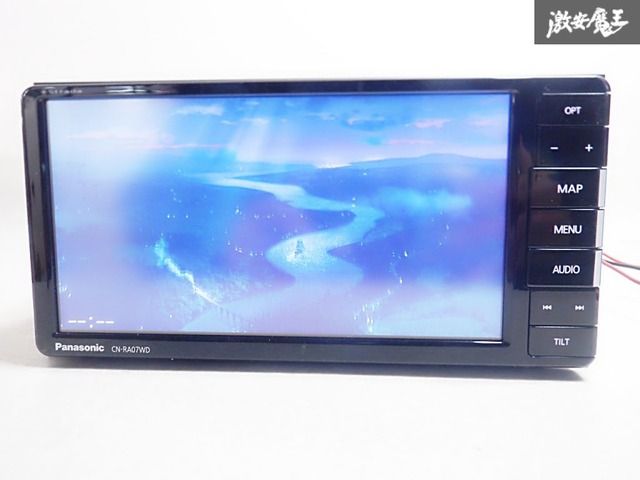 保証付】Panasonic パナソニック メモリーナビ CN-RA07WD 200mmワイド