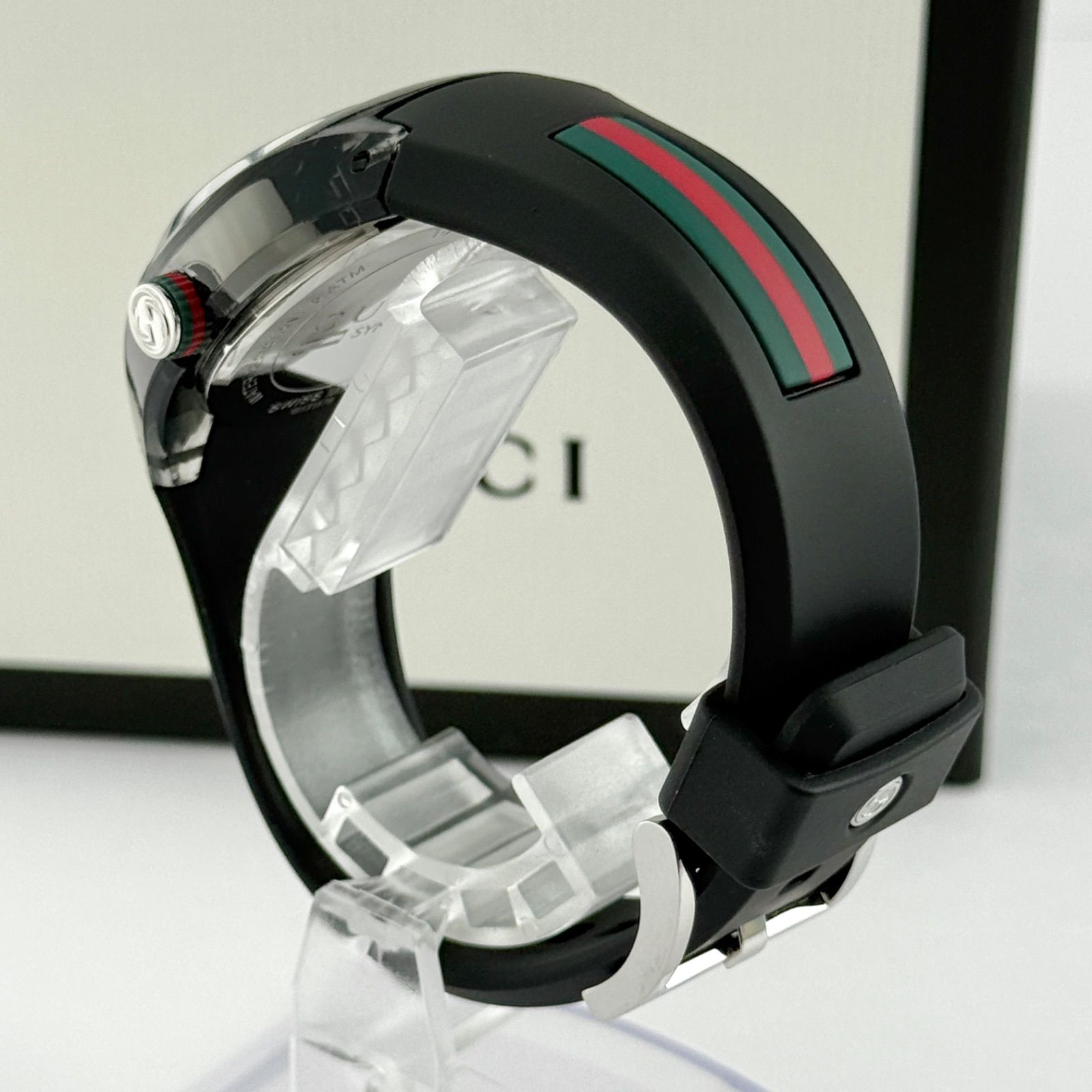  グッチ シンク SYNC 137.3 電池 レディース 腕時計 575 腕時計(クォーツ) 腕時計(アナログ)