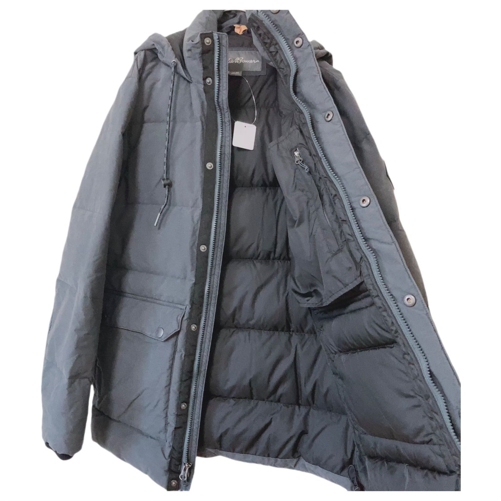 グレー ダウンジャケット メンズウェア z1626 Eddie Bauerエディーバウアー ダウンジャケット コート グレー