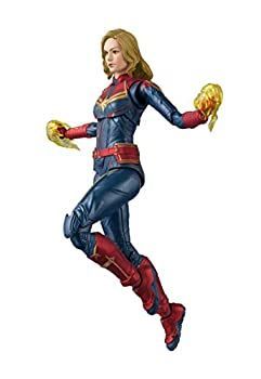 中古】（非常に良い）S.H.フィギュアーツ キャプテン・マーベル 約
