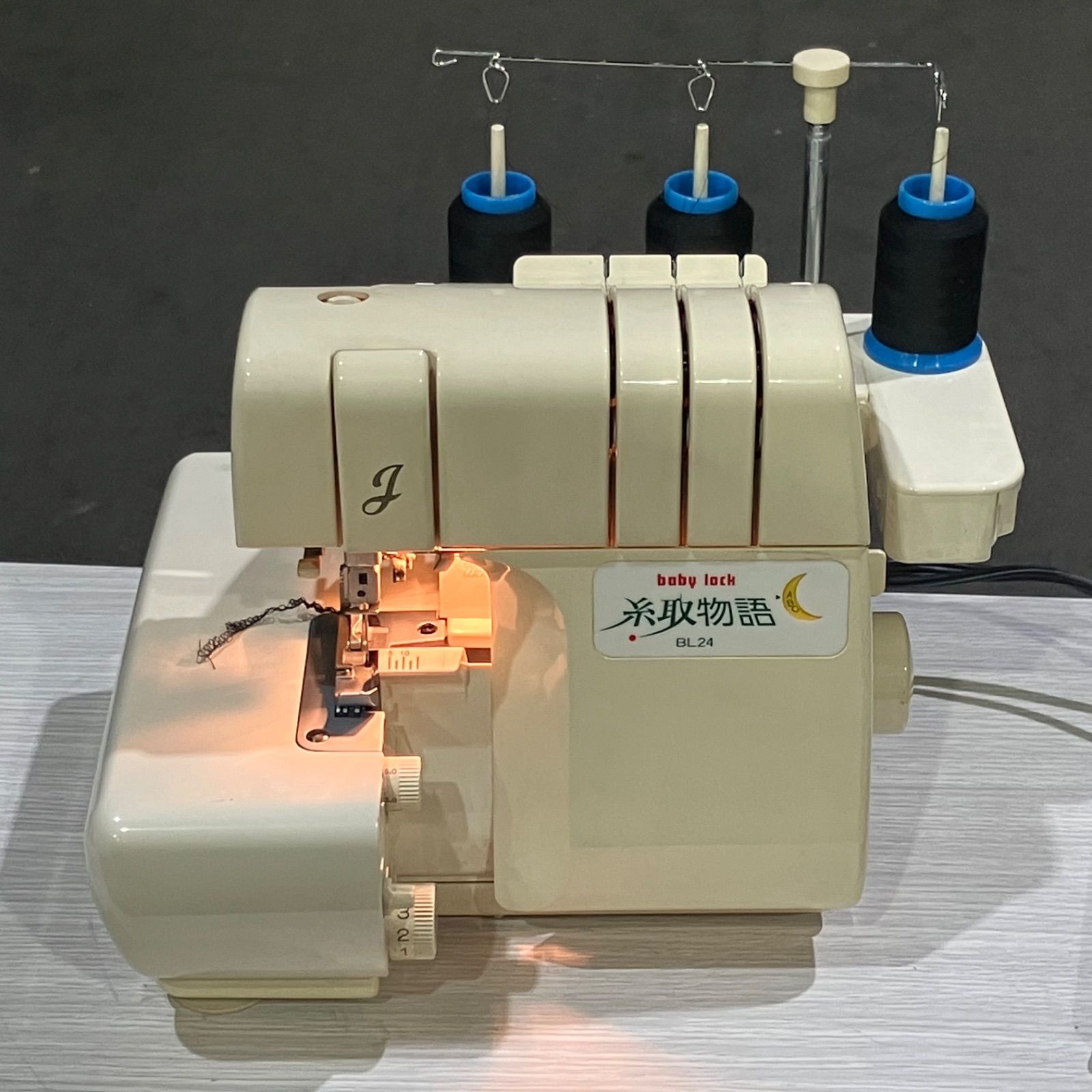 SGM JUKI ベビーロック BL 24 オーバーロックミシン ロックミシン 糸取物語