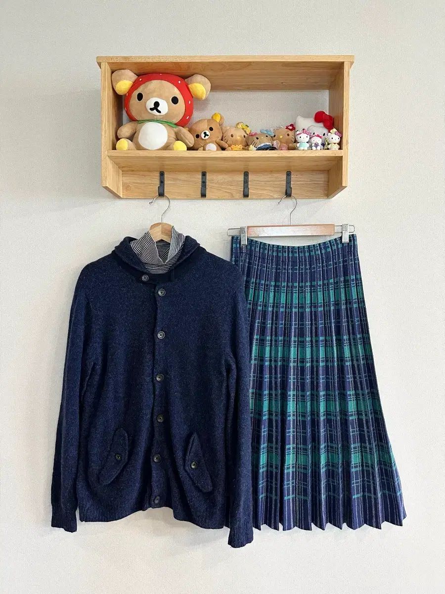 日本ヴィンテージ はぐみ すずこ Kitsch 奇妙な レイヤード コーディネートセット