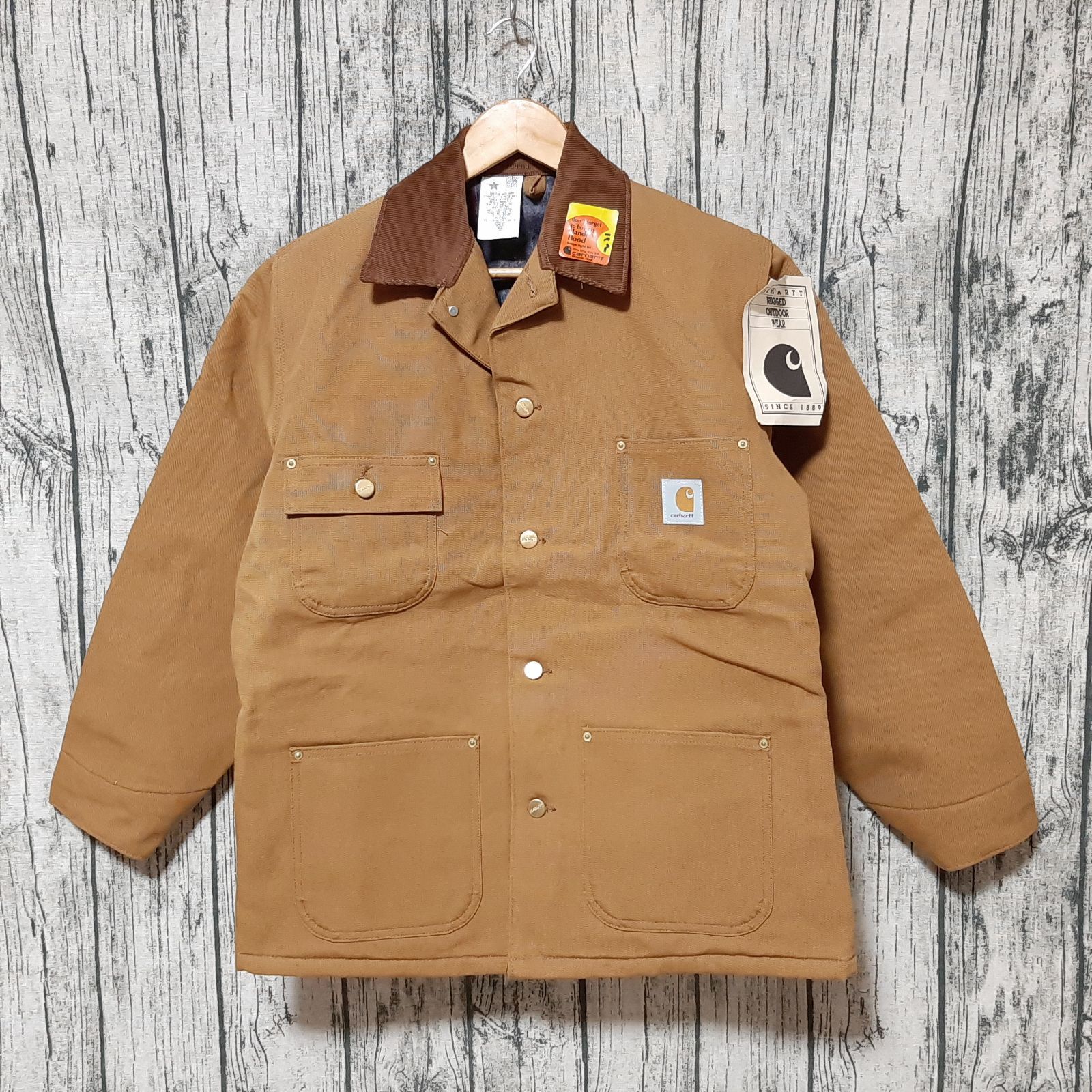 【未使用】Carharrt USA製　ミシガンチョアコート　デッドストック 未使用】Carharrt USA製 ミシガンチョアコート デッドストック - メルカリ