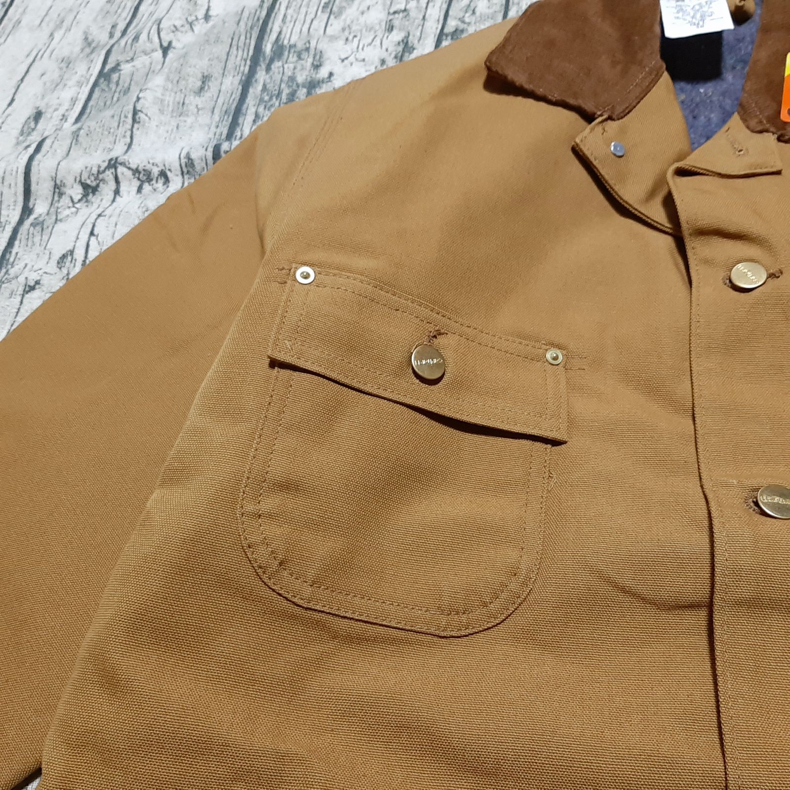 size 38】デッドストック USA製 Carhartt チョアコート Chore Coat