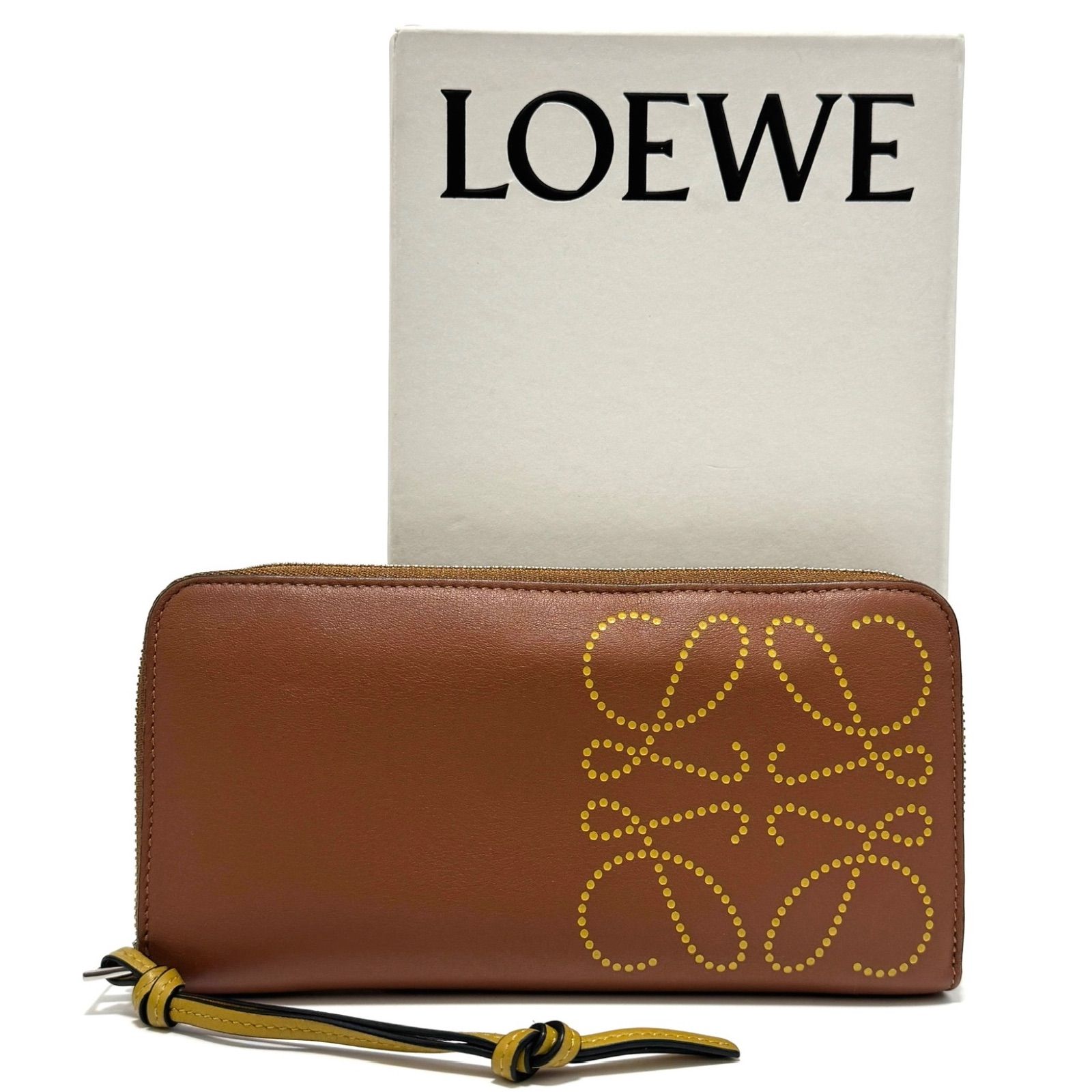 ロエベ ジップ アラウンド ウォレット 長財布 ロングウォレット long