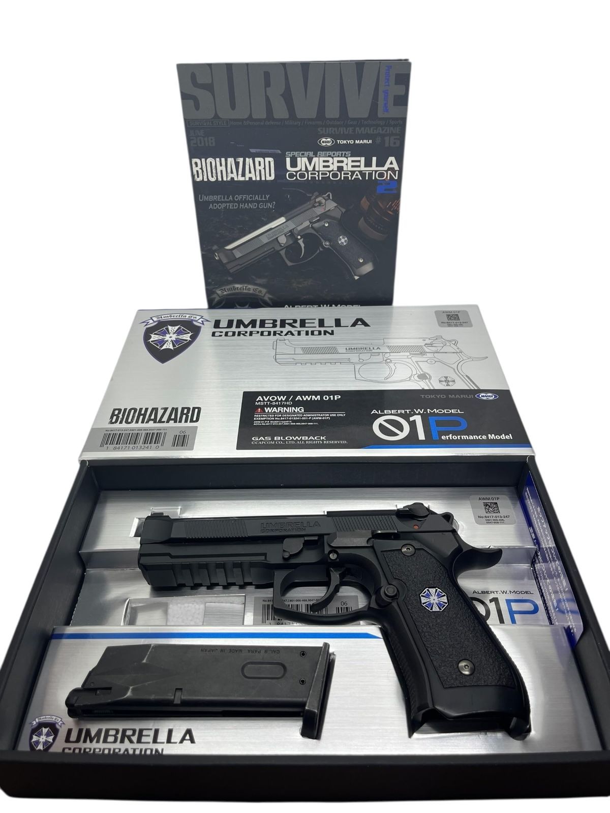 東京マルイ バイオハザード アルバート W モデル 01 P 18歳以上ガスブローバック 1858