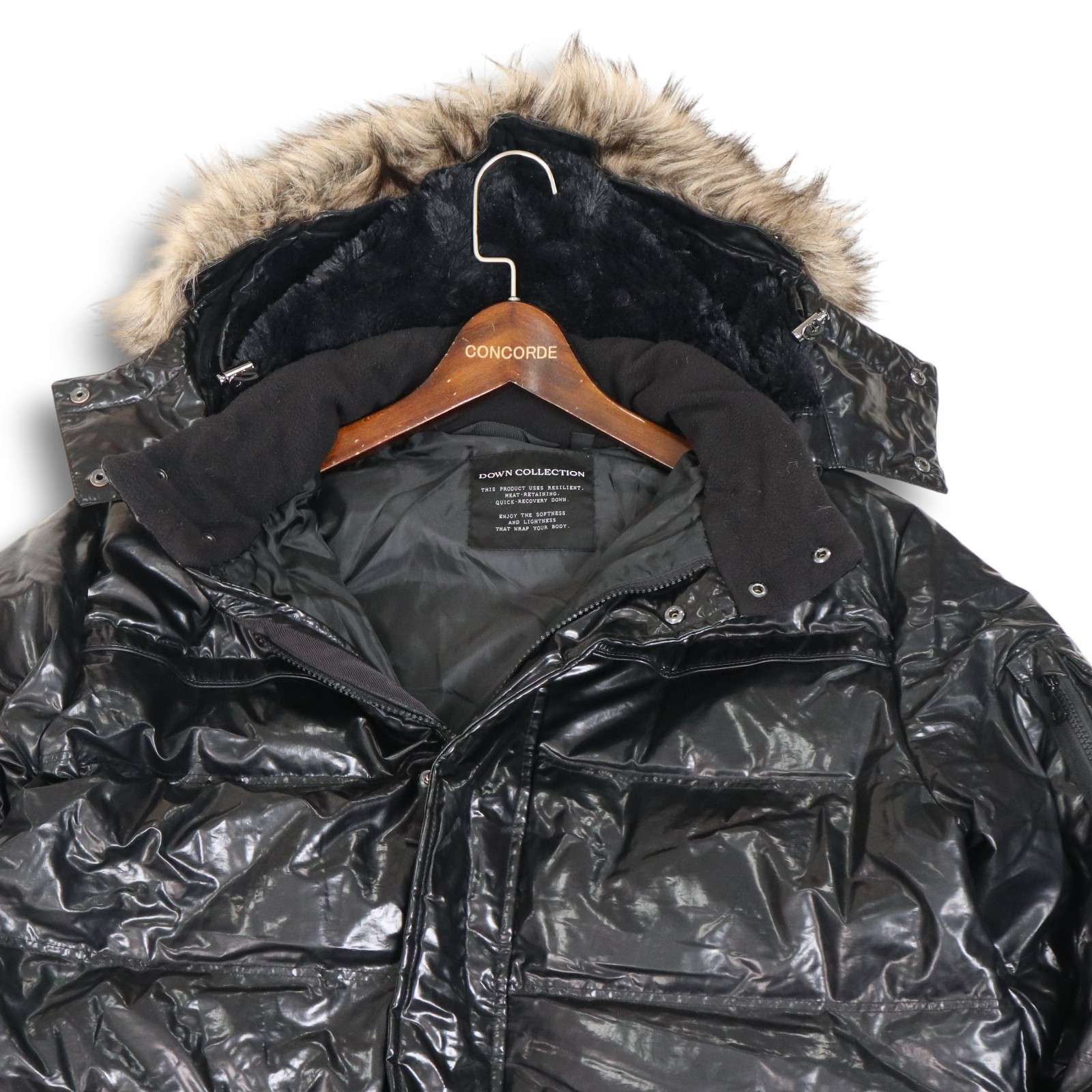 Y2K 00s vintage☆ UNIQLO オールド ユニクロ 秋冬 ファー☆ ダウン