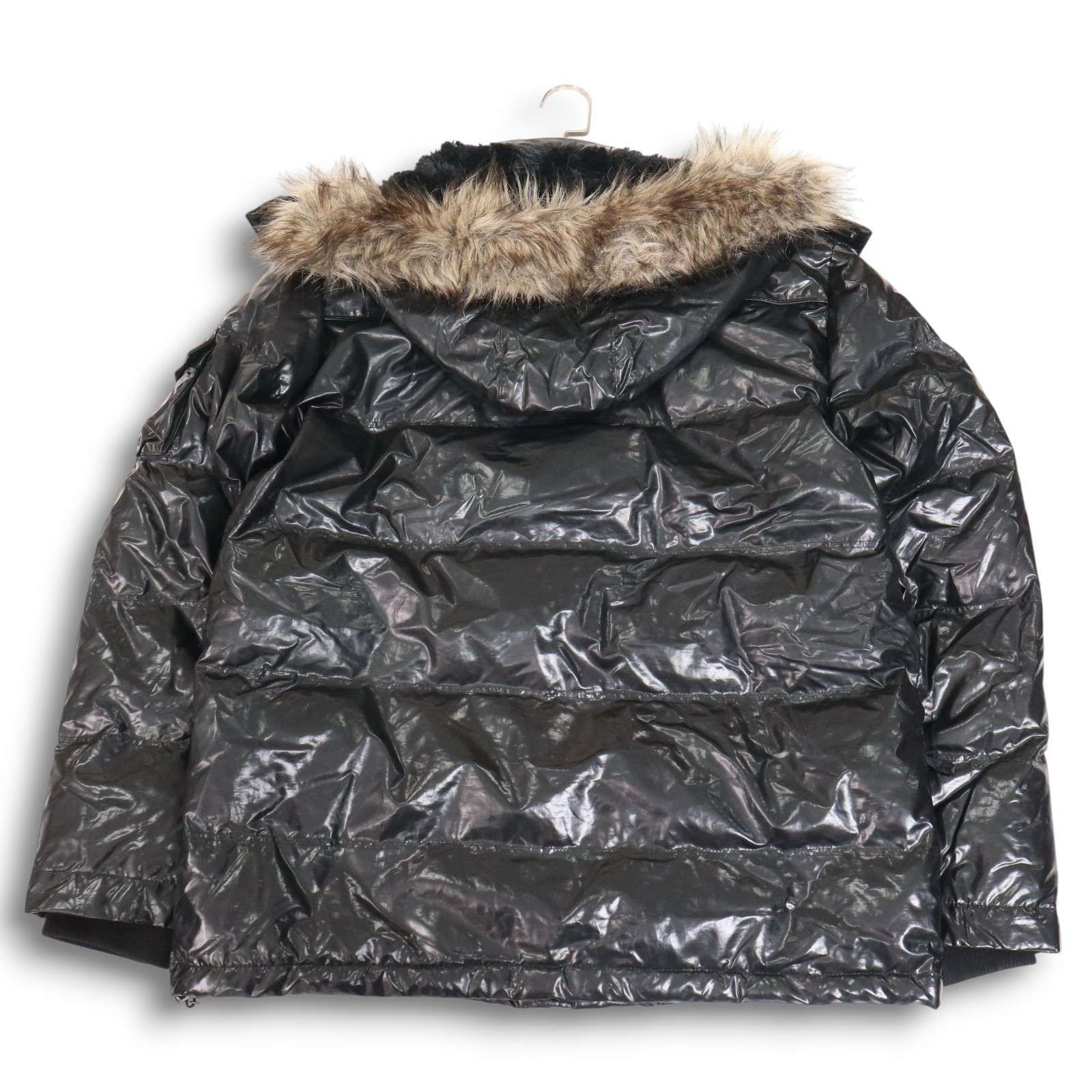 Y2K 00s vintage☆ UNIQLO オールド ユニクロ 秋冬 ファー☆ ダウン