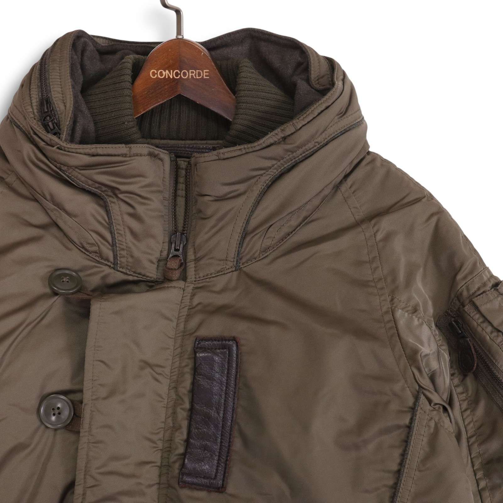 G.O.A ゴア 秋冬 中綿入り☆ フード収納 ハイネック ミリタリー