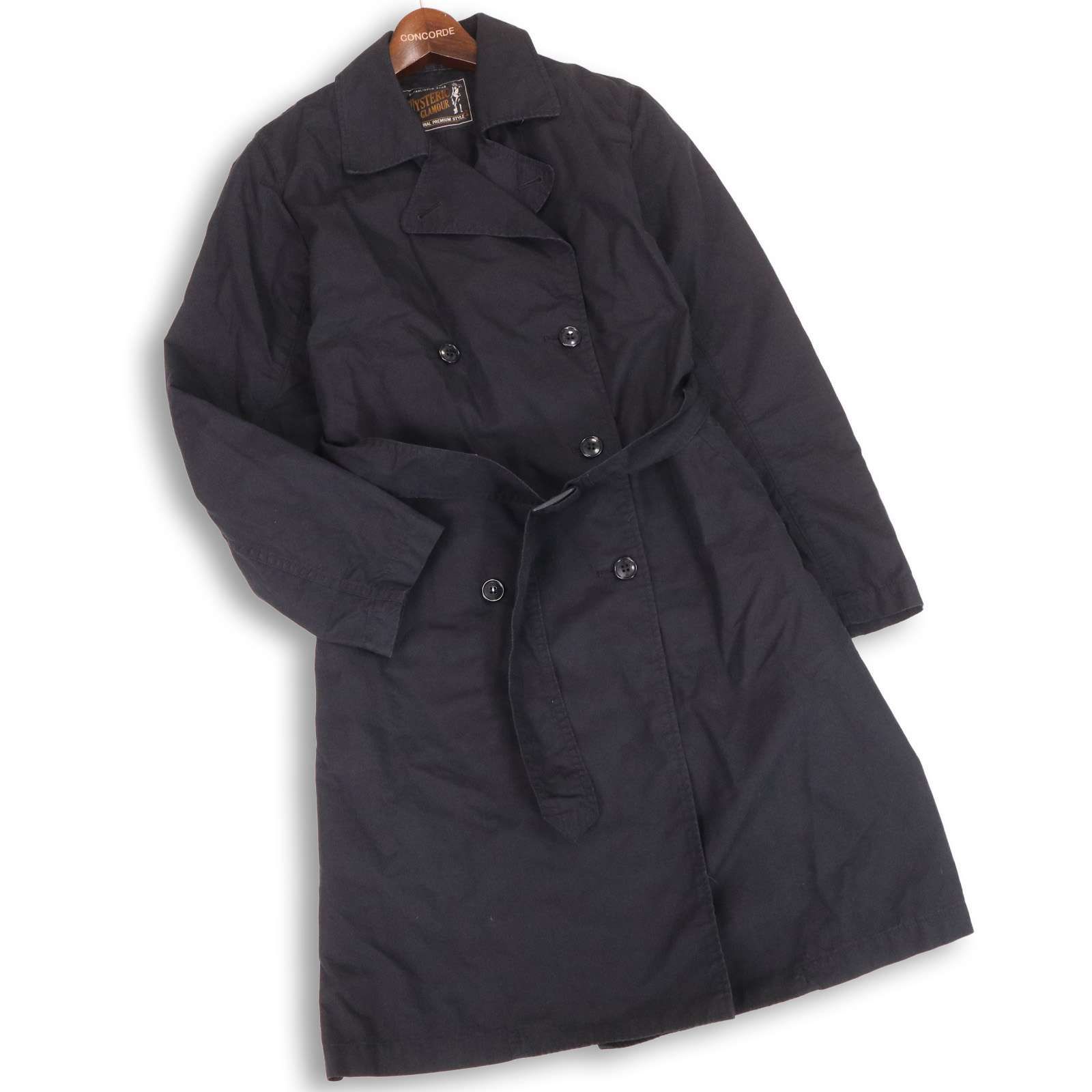 【新品】 HYSTERIC GLAMOURトレンチコート ヒステリックグラマー(HYSTERIC GLAMOUR)ヒステリックグラマー