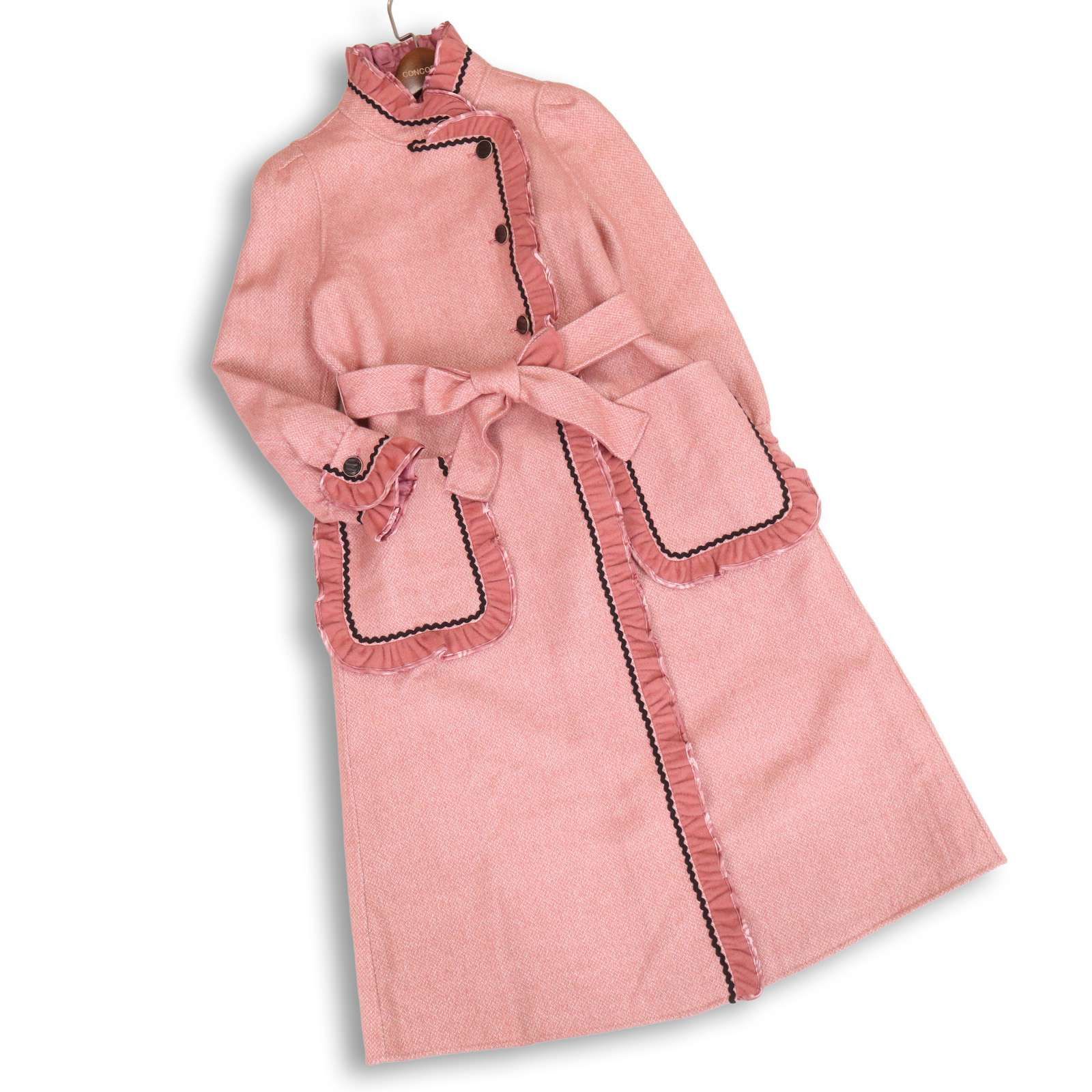 新品 未使用】 REDUCIR & SIMPLE カシミヤ混 ウール フリル♪ スタンド 