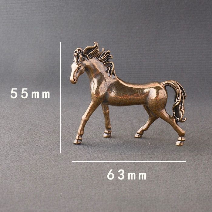 549 開運 馬の置物 真鍮 ゴールド 風水 金運 仕事運 勝負運 成功 運気