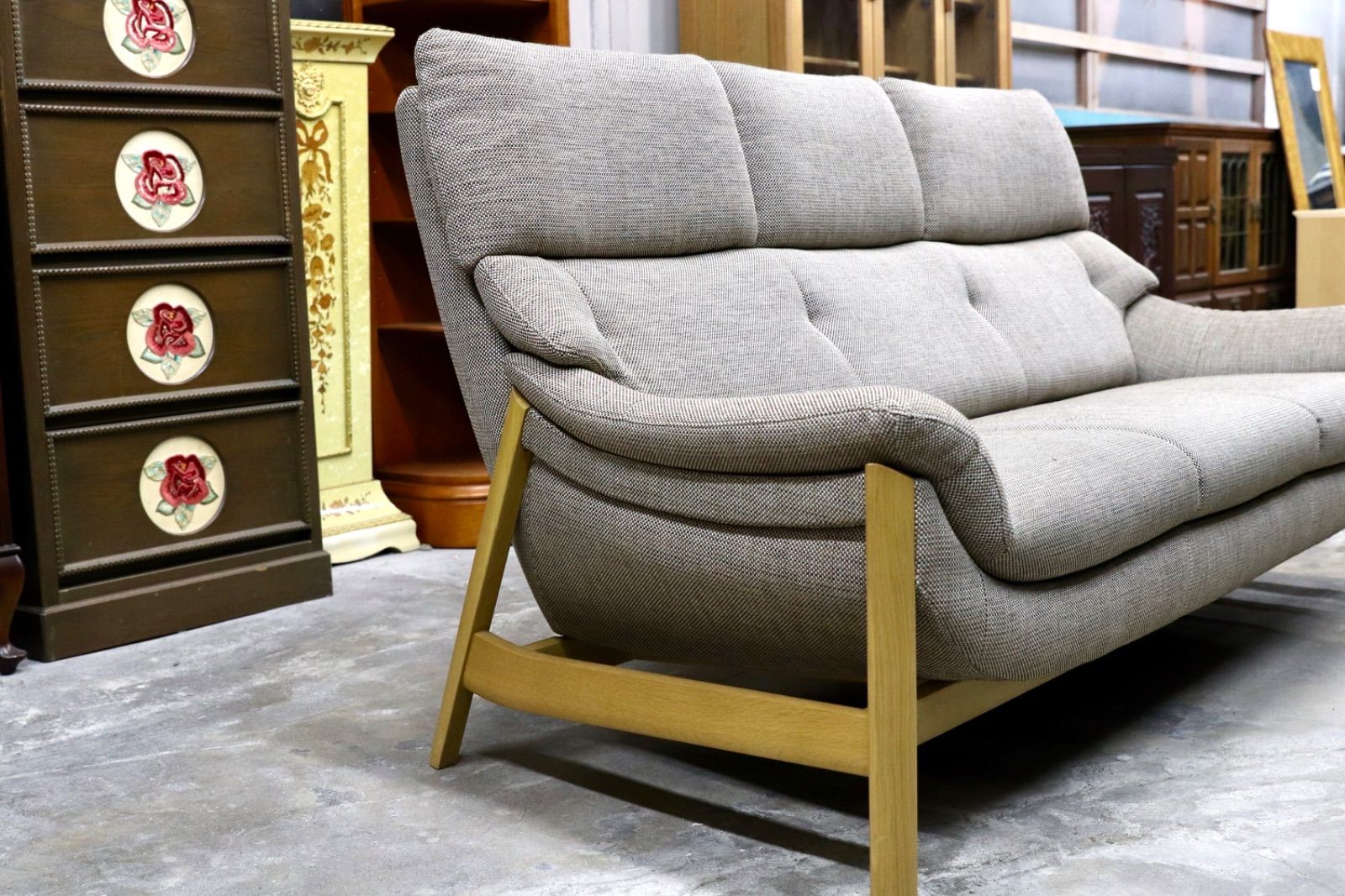 長椅子 3人掛けソファ