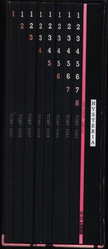 DVD BOOWY GIGS BOX 盤