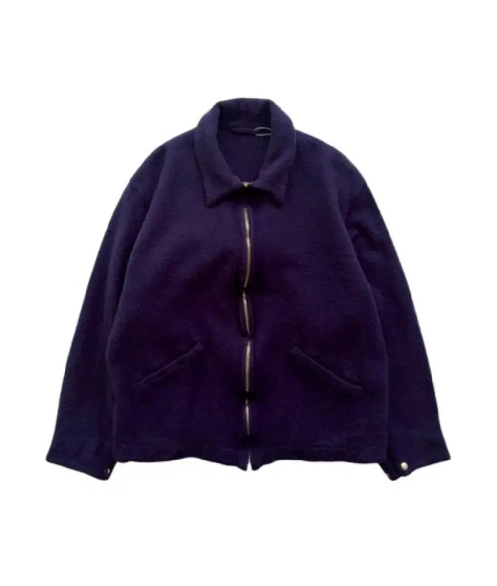 COMOLI 縮絨ウール ジャケット PURPLE BLUE 25AW COMOLI(コモリ) / 縮