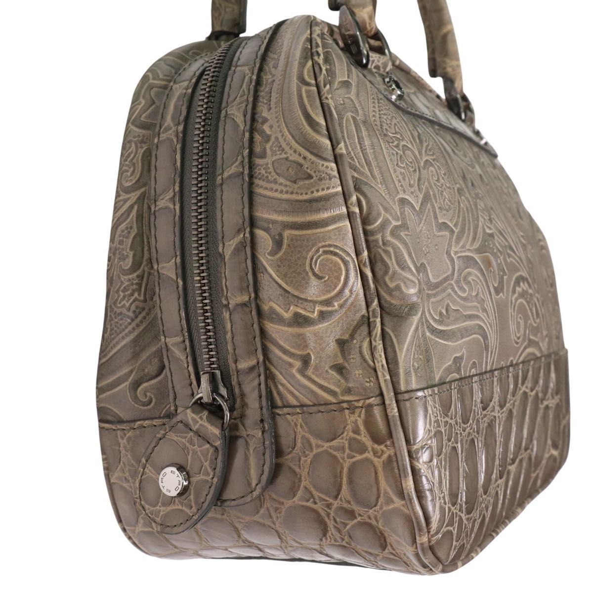 激レア】ETRO エトロ ハンドバッグ ミニボストンバッグ マルゴット