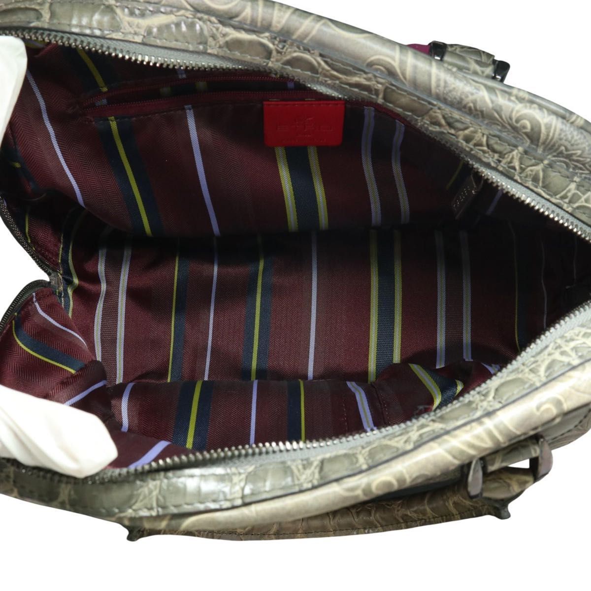 激レア】ETRO エトロ ハンドバッグ ミニボストンバッグ マルゴット