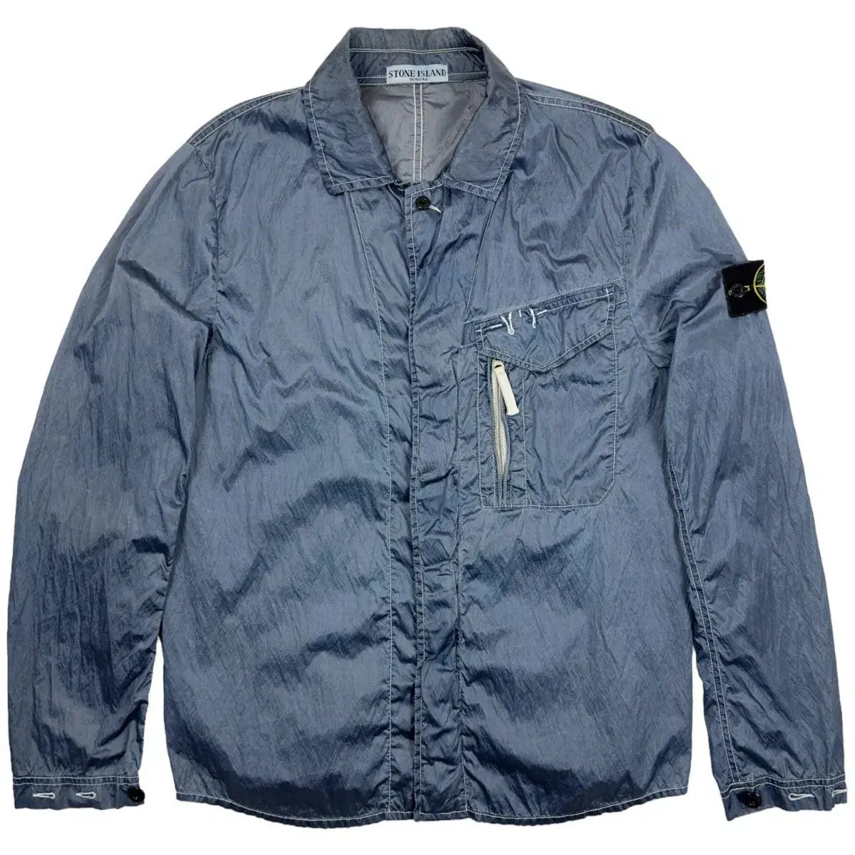 難あり　ストーンアイランド　ナイロンメタルジャケット　L STONE ISLAND - ラスト1点 / NYLON METAL IN ECONYL® REGENERATED