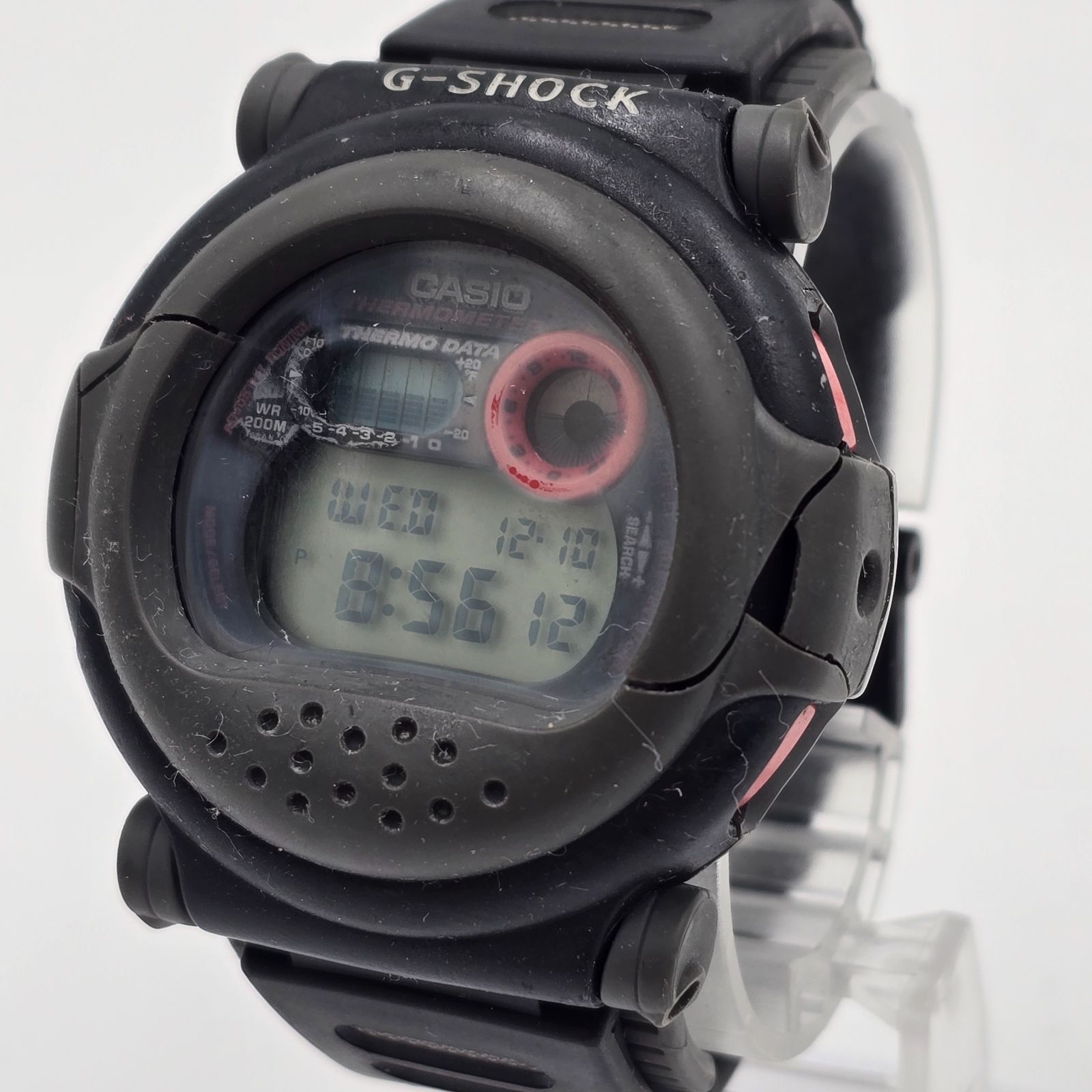 CASIO G-SHOCK DW-001初代ジェイソン赤目 動作品 Gショック ジー