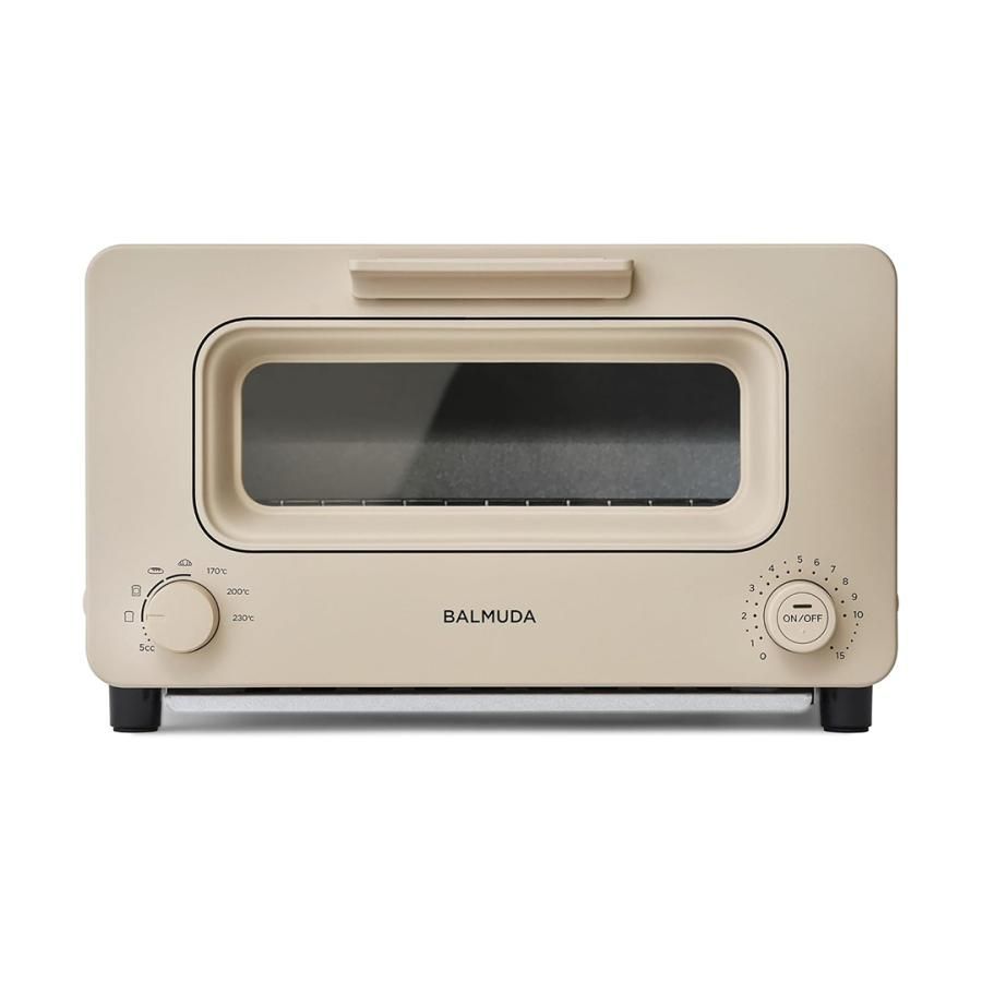  BALMUDA The Toaster スチームトースター ベージュ K 05 A BG トースター 電子レンジ オーブン