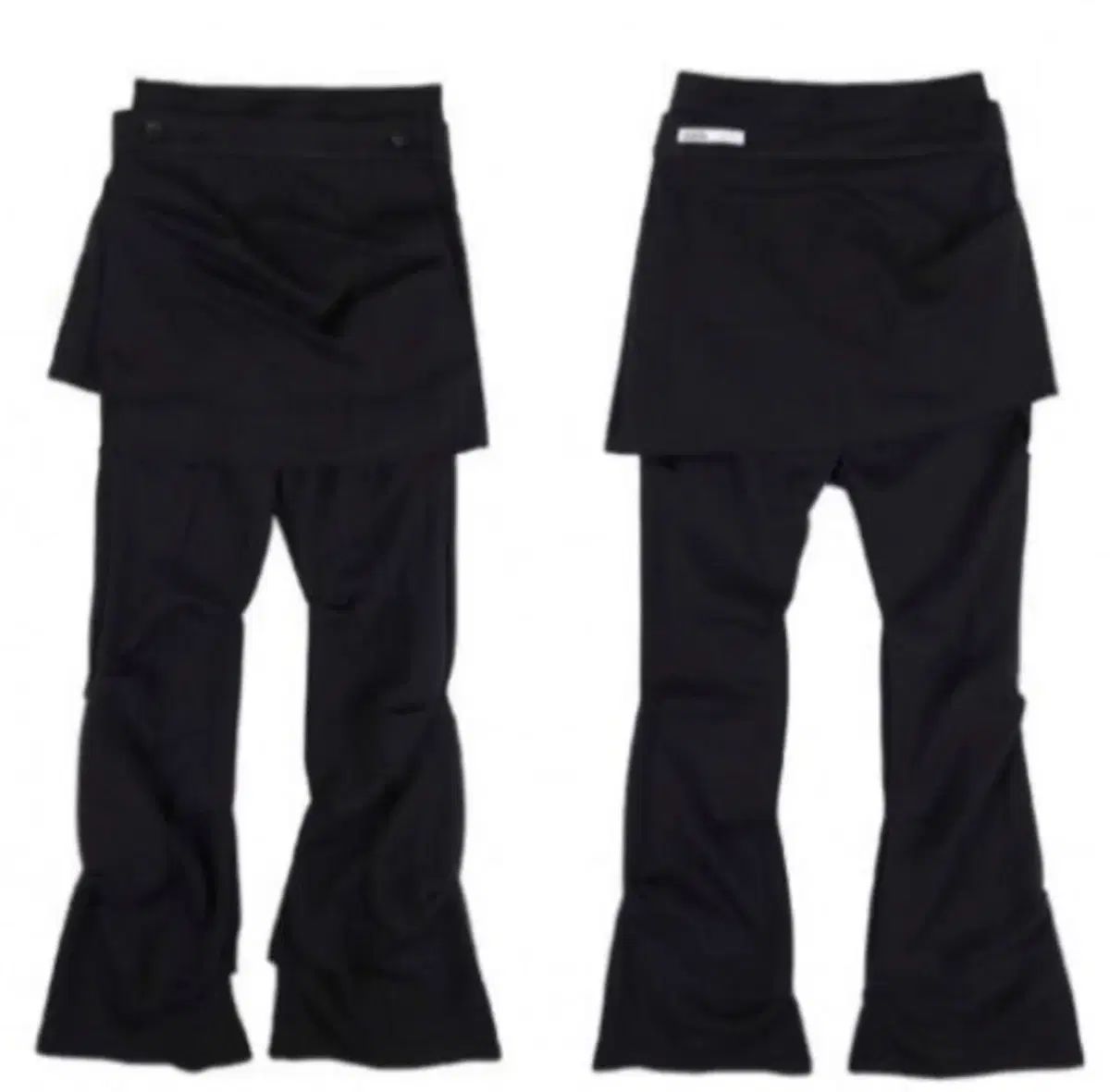 オホス ピンタック ラップスカンツ