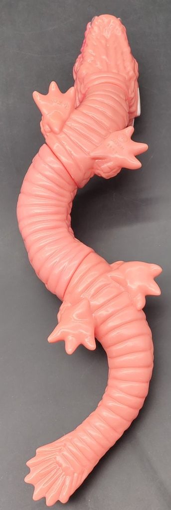 M1号 世紀の大怪獣東宝怪獣シリーズ マンダ(ピンク成型/オレンジ塗装