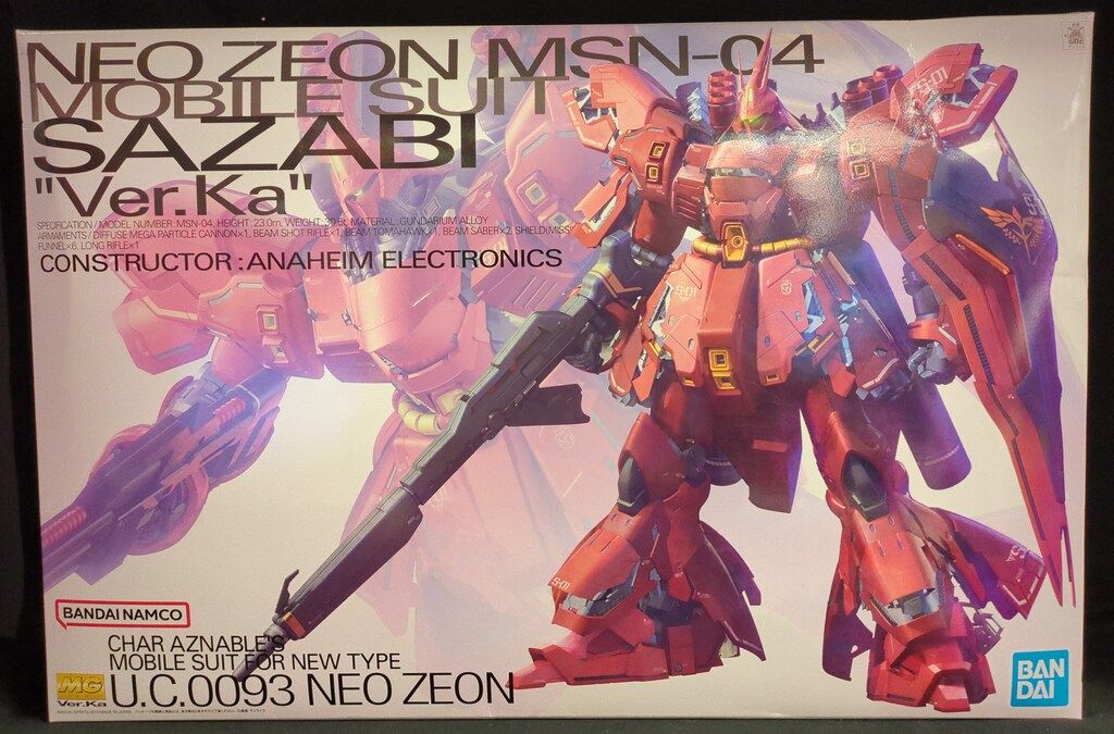 BANDAI SPIRITS MG 1 100 バンダイナムコ版 サザビー Ver Ka