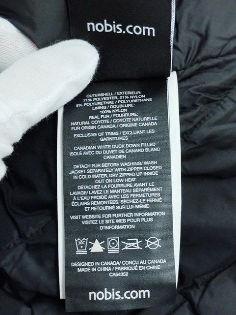  P 095 秋冬 nobis ノビス ダウンコート S グリーン系 総柄 ROMEDA レディース その他 ジャケット アウター