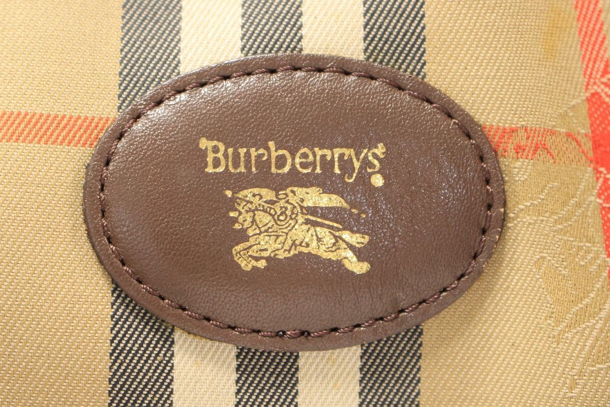 BURBERRY 良い バーバリー ノバチェック ボストンバッグ ベージュ 12