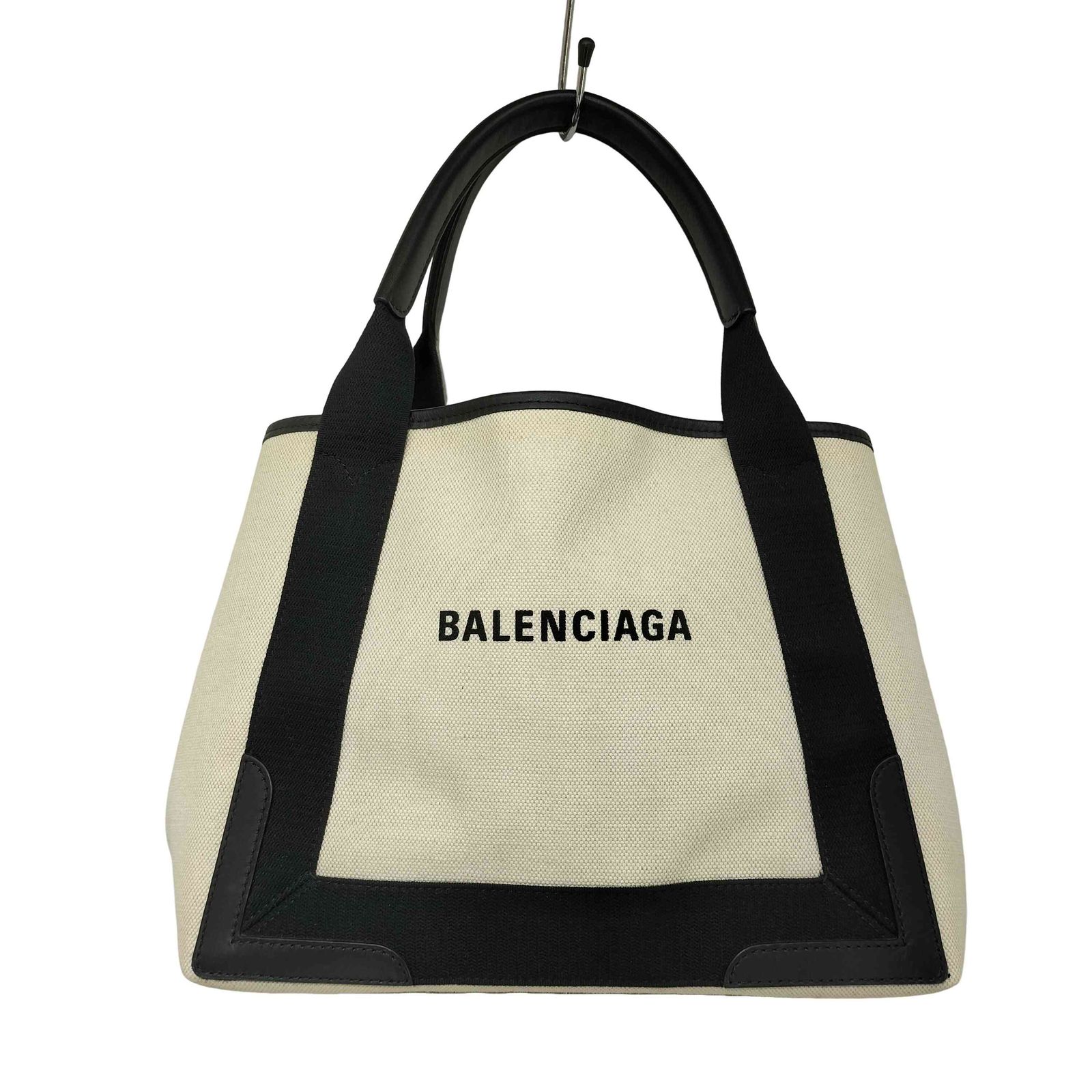 バレンシアガ BALENCIAGA NAVY CABAS TOTE BAG レディース 表記無
