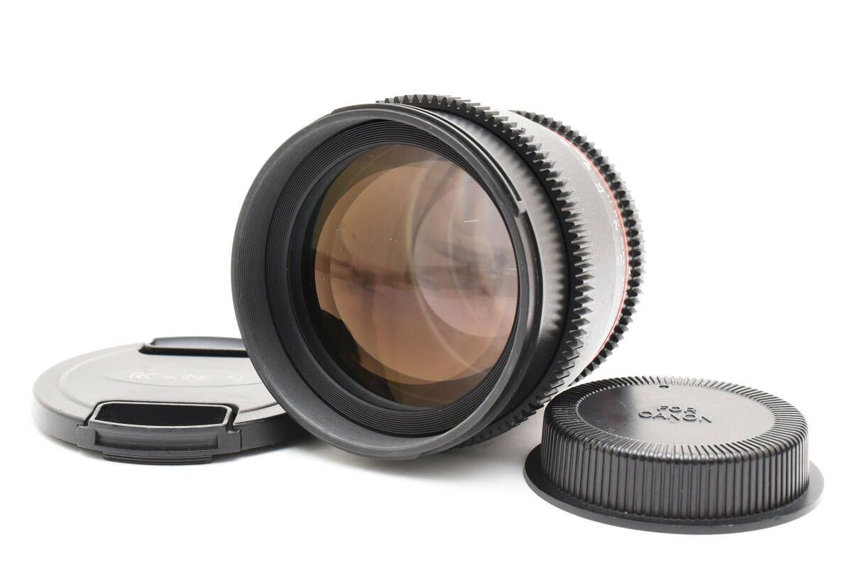 ロキノン ROKINON 85 mm T 1.5 キヤノン EF CANON 11＃3577