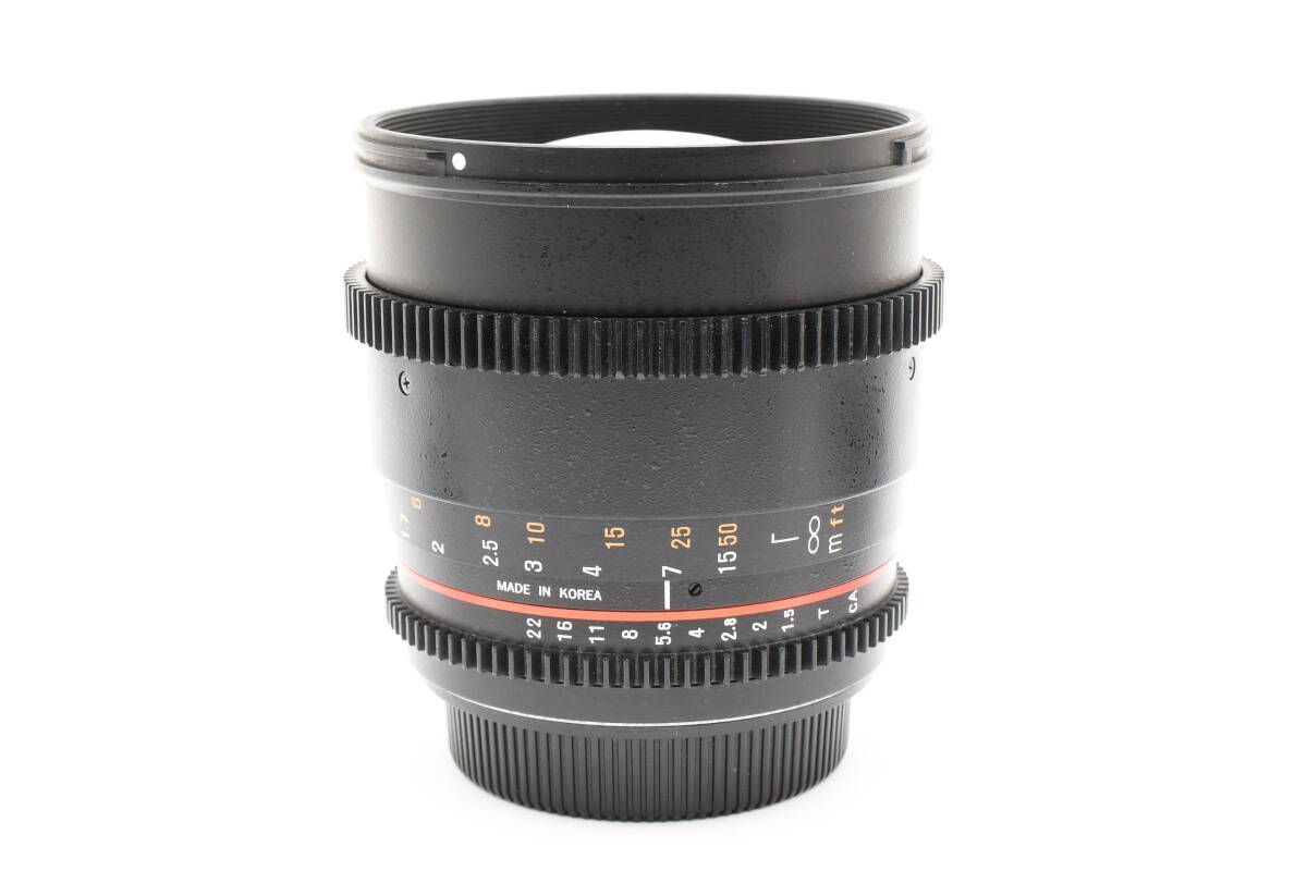  ロキノン ROKINON 85 mm T 1 5 キヤノン EF CANON 11＃3577 レンズ(単焦点) カメラ