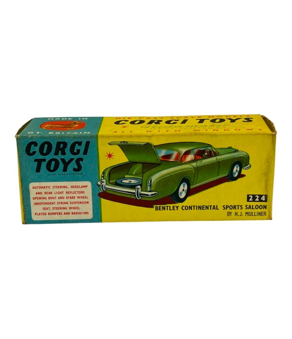 コーギートイズ 224 ベントレー コンチネンタル スポーツサルーン