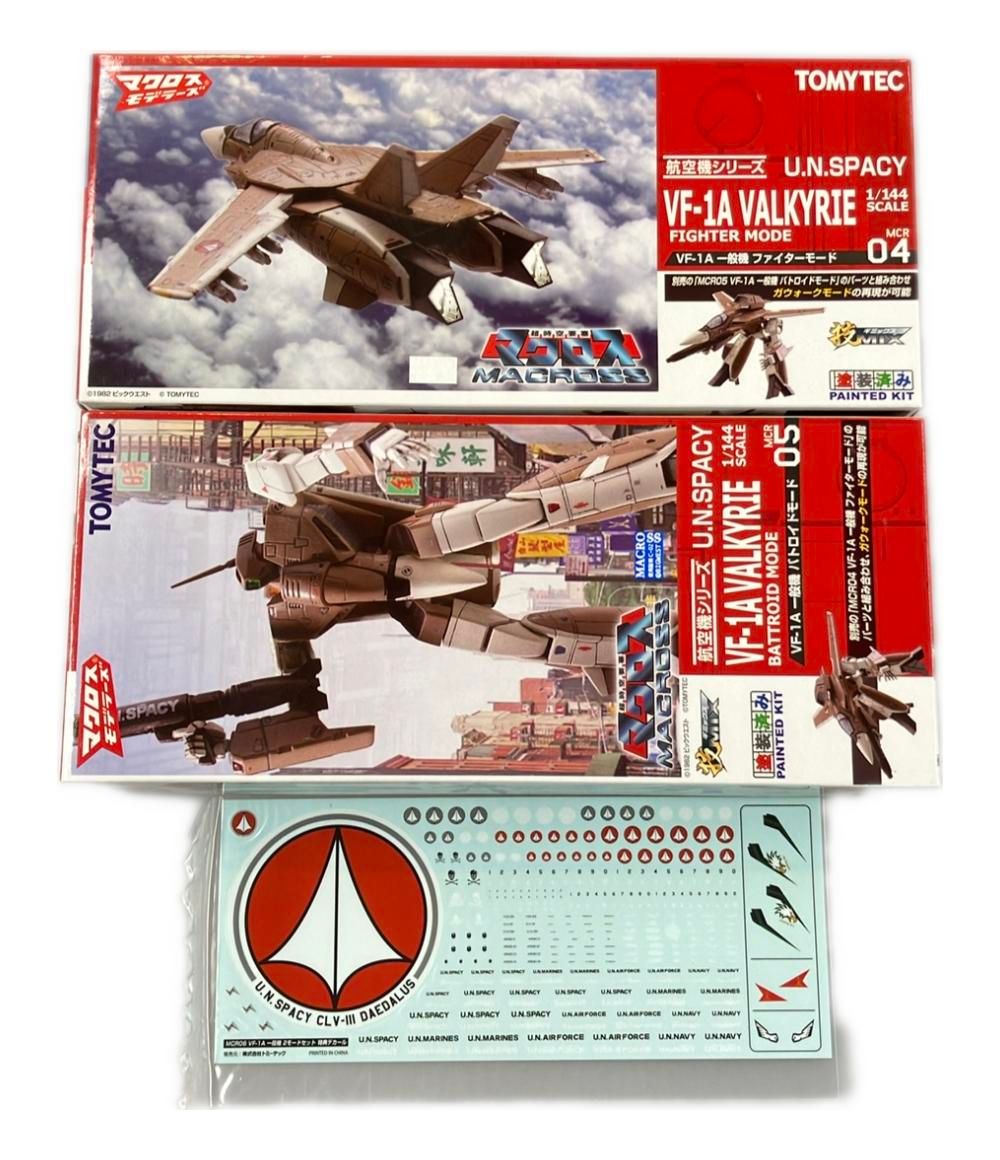 専用出品❸ 美品 トミーテック 技MIX マクロスモデラーズ 1/144 VF-1A 一般機 2