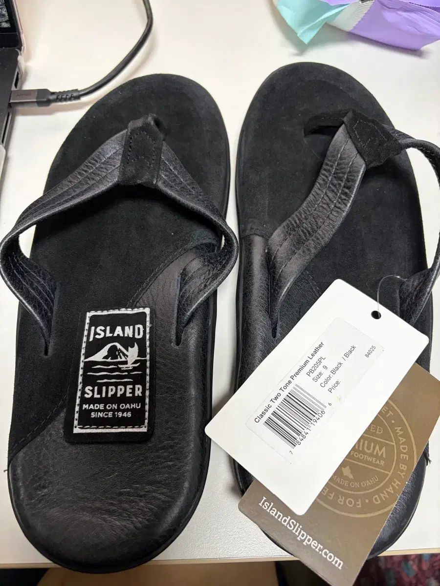 アイランドビーチサンダル ブラック