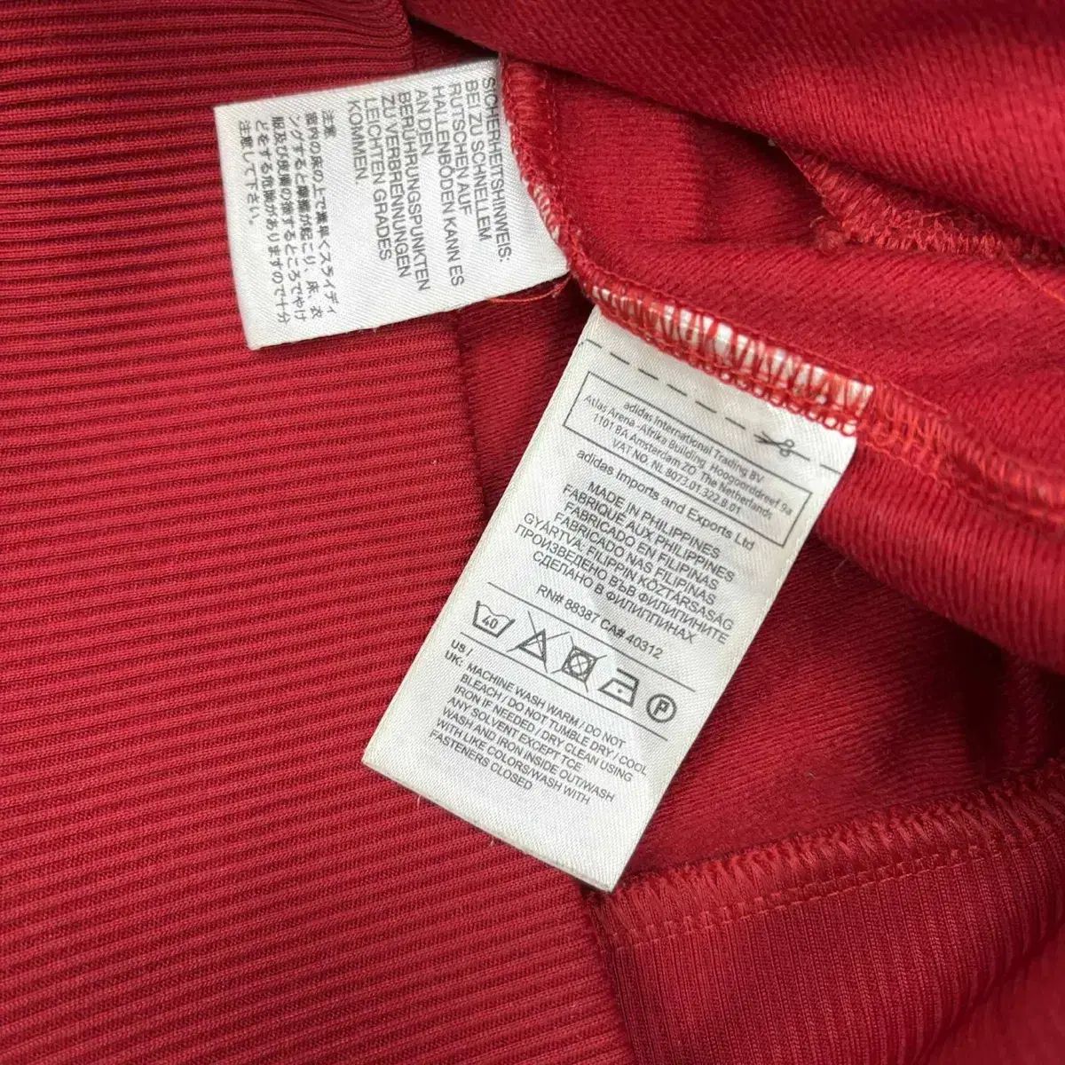  アディダス バーガンディ 旧ファイヤーバード 必須アイテム トラックジャージ ジャージ M その他 セットアップ